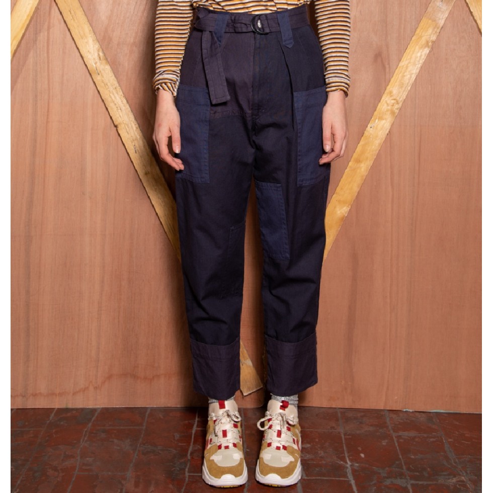 Isabel Marant plaid high-rise waist SONNEL pants 여성 - Glamood Outlet