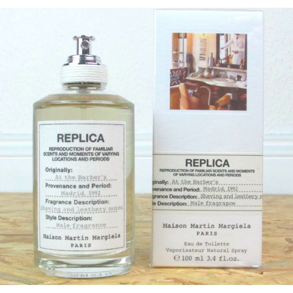 maison margiela replica at the barber