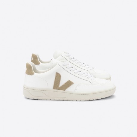 VEJA V-12 LEATHER WHITE...