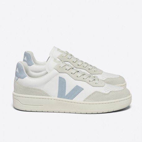 V-90 VEJA WHITE STEEL CUIR...