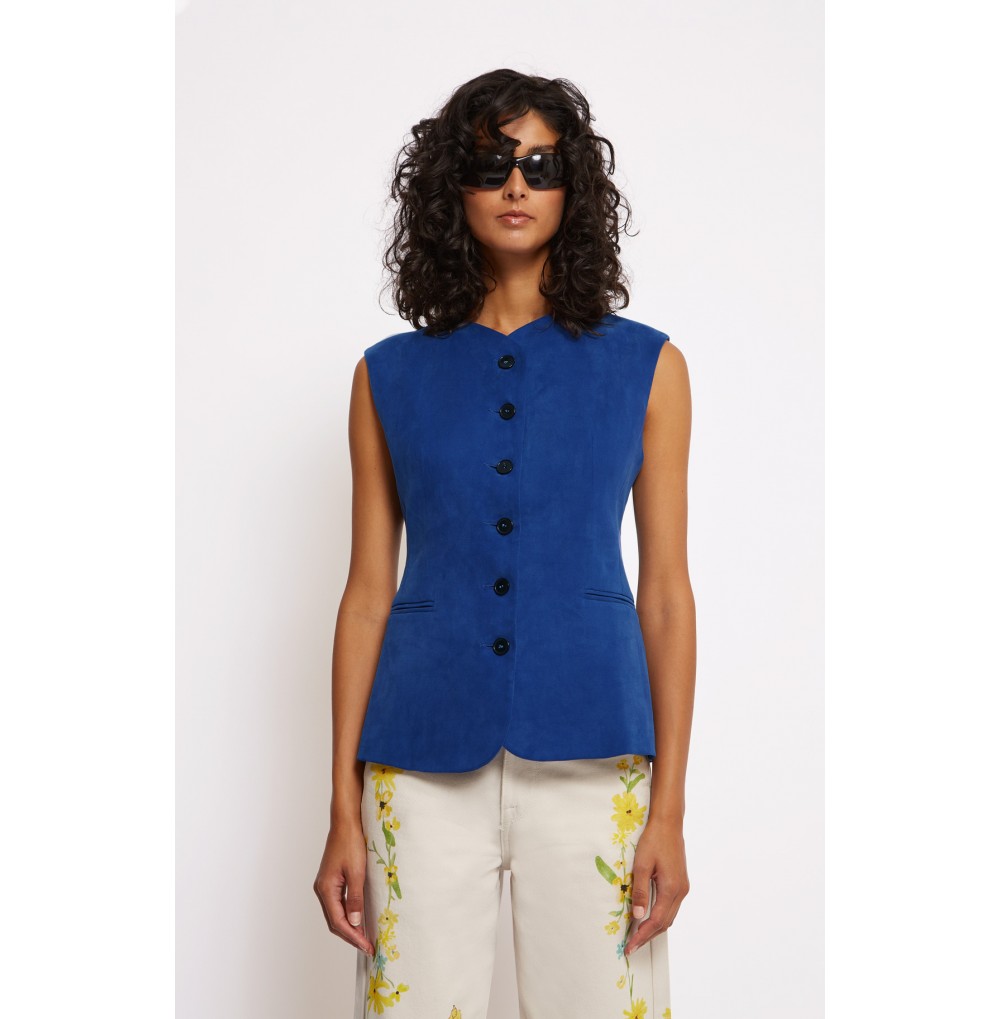 JESSIE TOP BLEU ROSEANNA