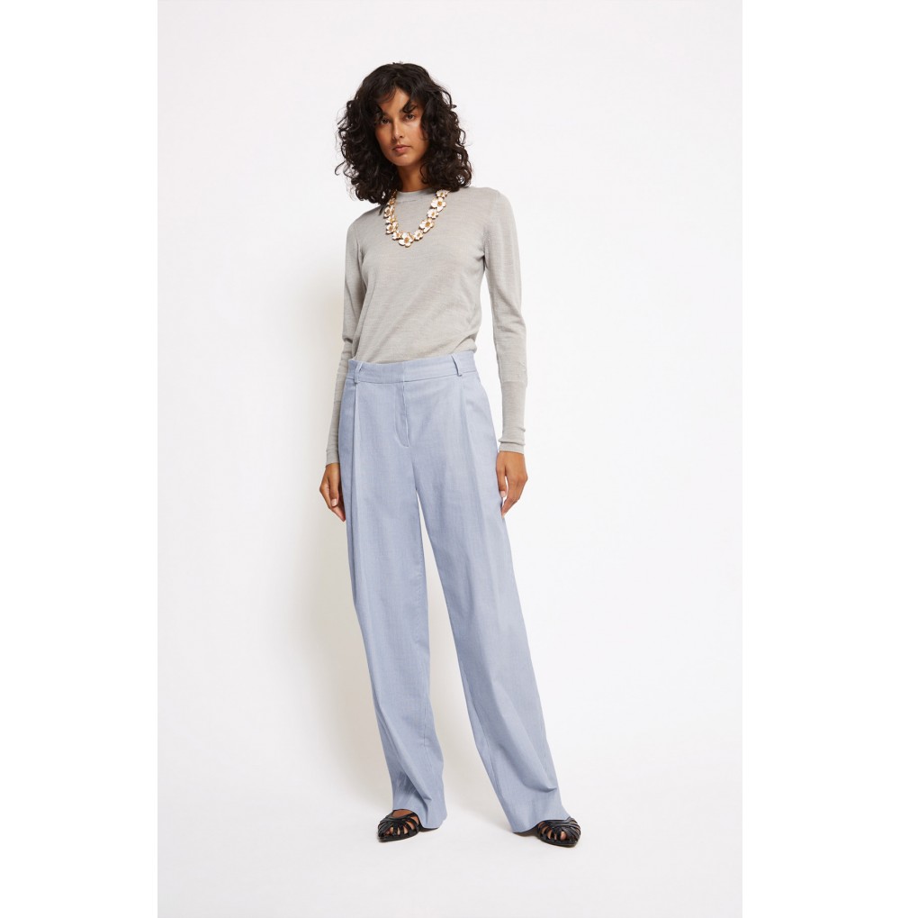 OSCAR PANTALON BLANC BLEU...