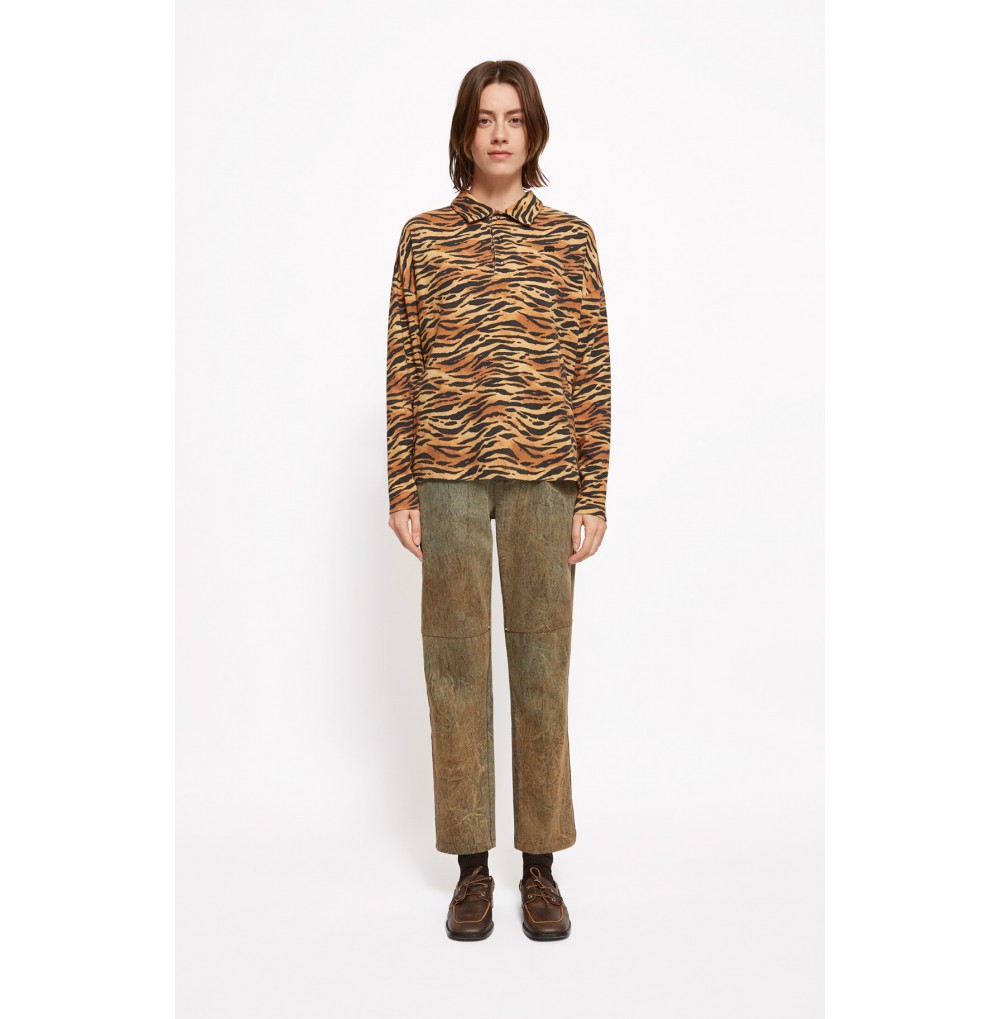 T-SHIRT POLO WILD ROSEANNA