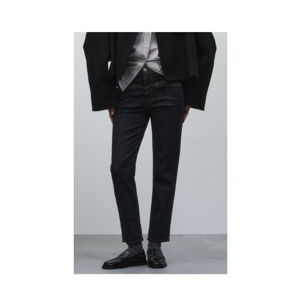 CLOSED PEDAL PUSHER DARK BLUE