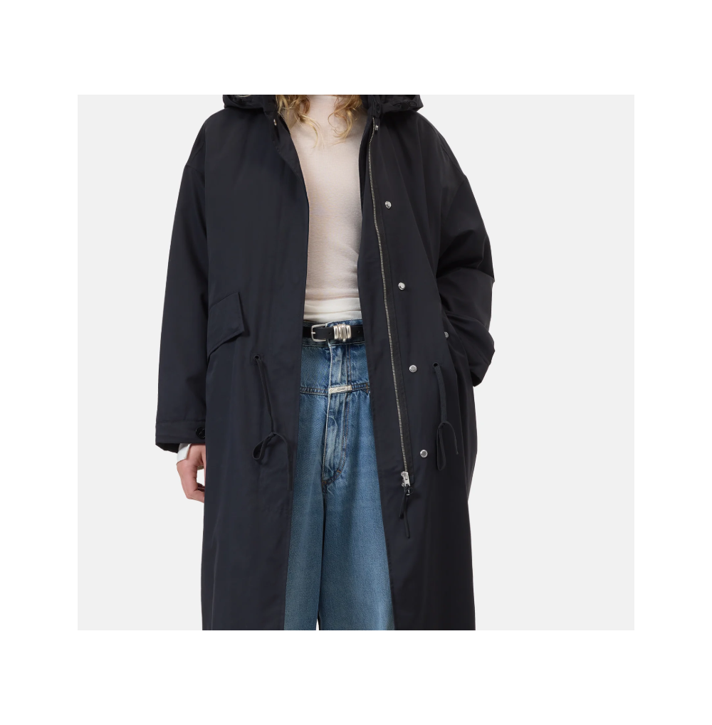 CLOSED MANTEAU PARKA BLACK
