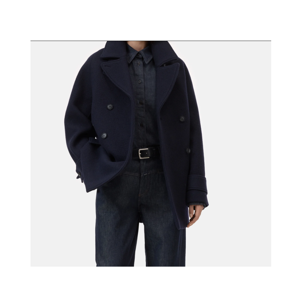 CLOSED CABAN EN LAINE DARK...