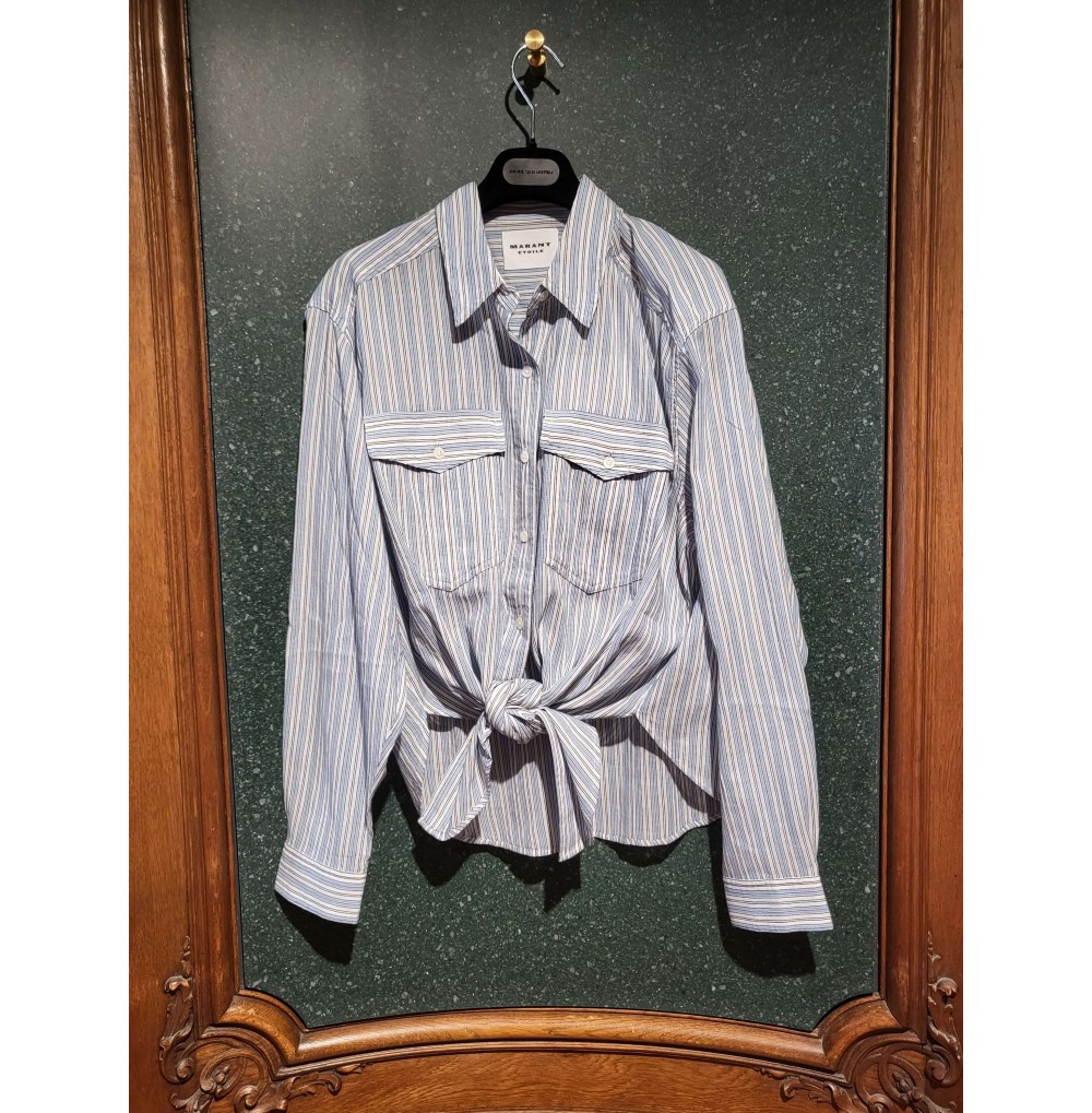 CHEMISE NATH BLEU ISABEL...