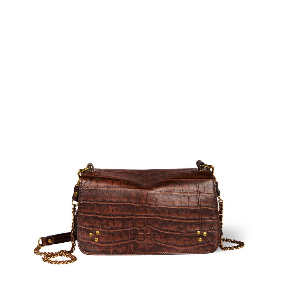 BOBI SAC BANDOULIERE CROCO...
