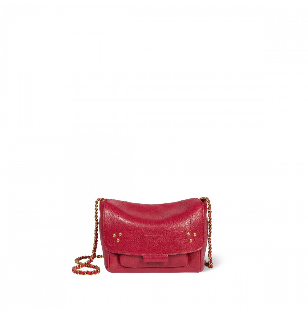 LULU S SAC BANDOULIERE CARMIN