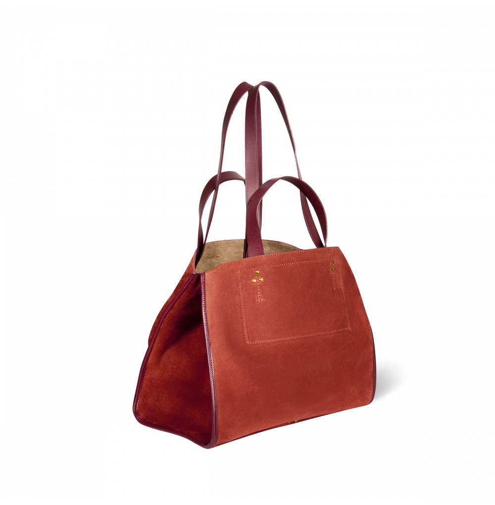 LEON M SAC CABAS VELOURS...