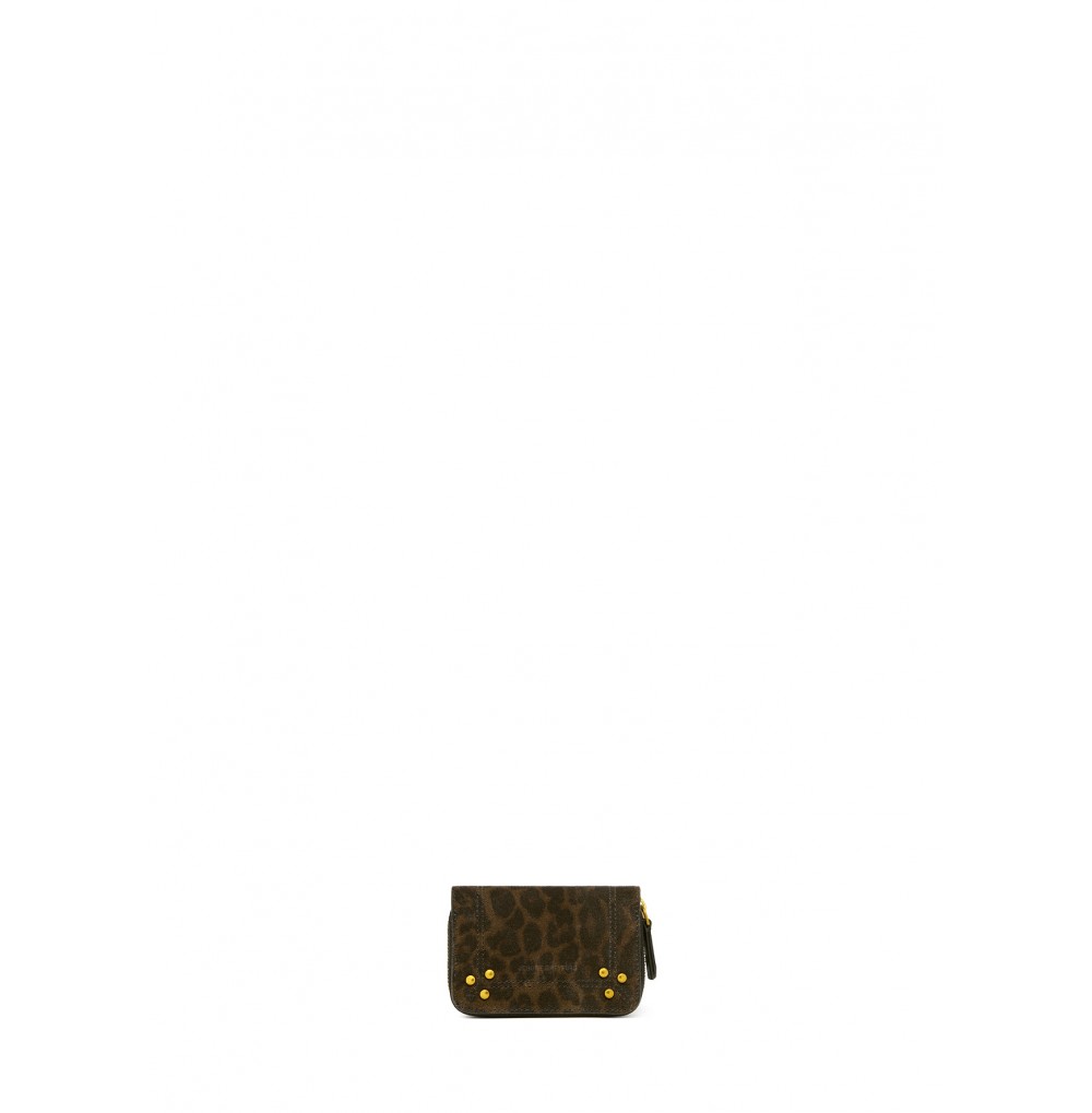 HENRI PORTE-MONNAIE LEOPARD...