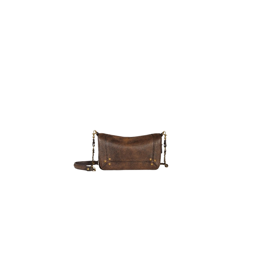 BOBI S SAC BANDOULIERE MARRON