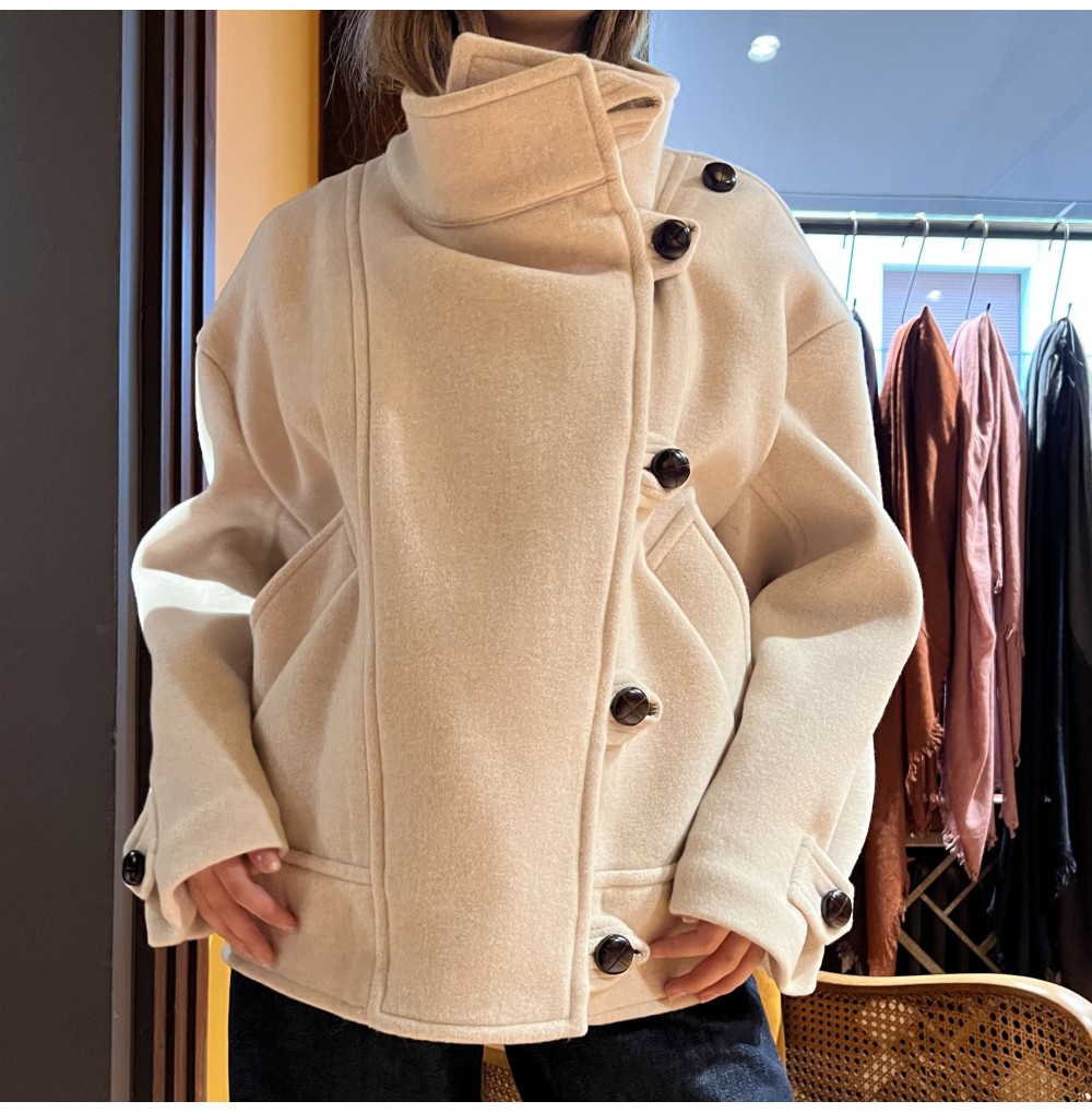 MANTEAU HANIS ECRU ISABEL...
