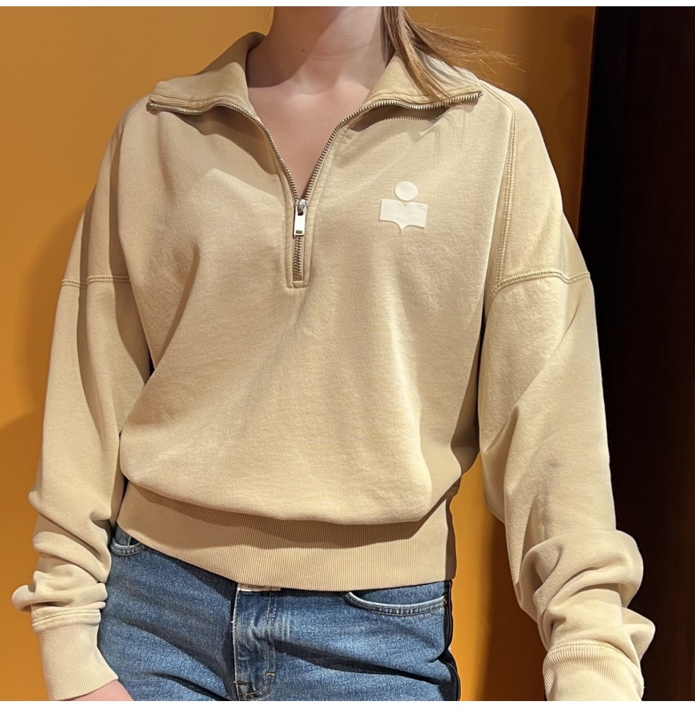 SWEAT SHIRT OCRE ROSS...