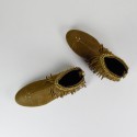 Fringed flat boots Françoise Dreyfuss 
