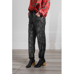 Pantalon imprimé Scott Lurex Roseanna