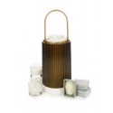 "La Promeneuse" Photophore  Cire Trudon pour camées parfumés