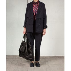 RICH LLOYD Navy double breasted jacket Roseanna