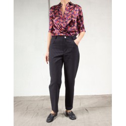 TINE LLOYD Navy suit pants Roseanna