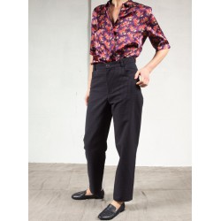 TINE LLOYD Navy suit pants Roseanna