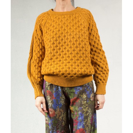 NOREEN Pull torsades ocre Isabel Marant