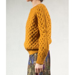 NOREEN Cable sweater ochre Isabel Marant