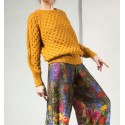 NOREEN Cable sweater ochre Isabel Marant