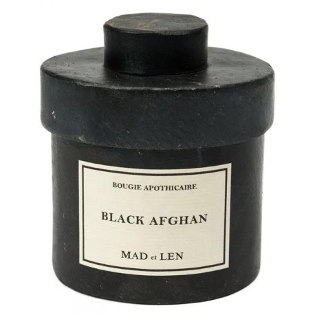 MAD et LEN Bougie d'apothicaire Black Afghan 300gr